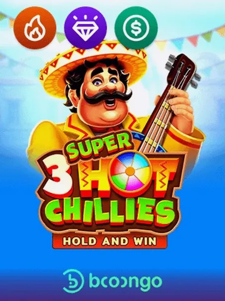 3 Super Hot Chillies slot by 3Oaks — Reelsio
