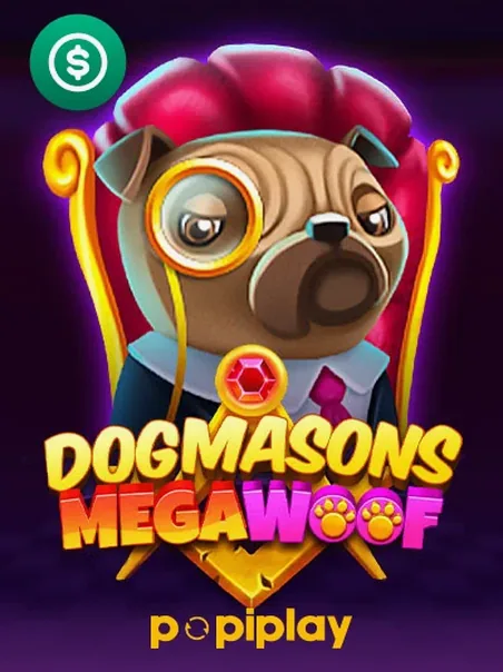 Dogmasons MegaWOOF slot by Popiplay — Reelsio