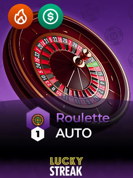 Auto Roulette 1 live table by Lucky Streak — Reelsio