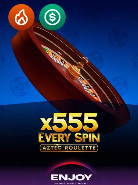 Aztec Roulette live table by Enjoy Gaming Live — Reelsio