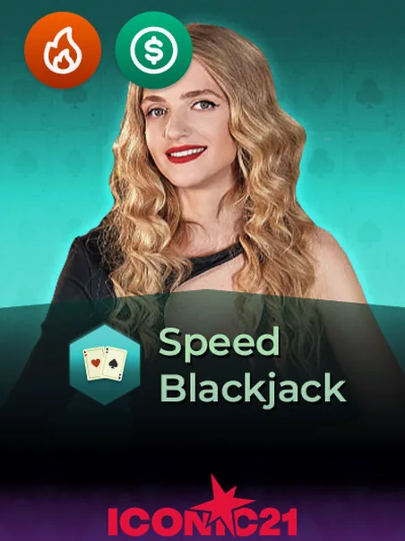 Speed Blackjack live table by Better Live — Reelsio